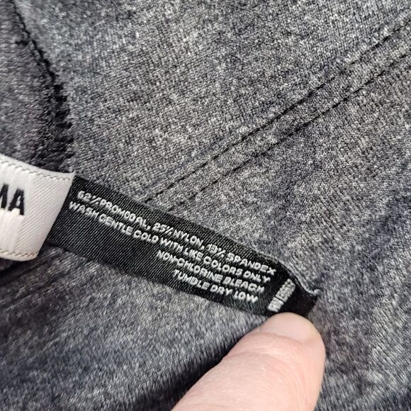 AMERICAN GIANT charcoal gray Aspen pocket pant leggings limited edition 10/M - Picture 9 of 12